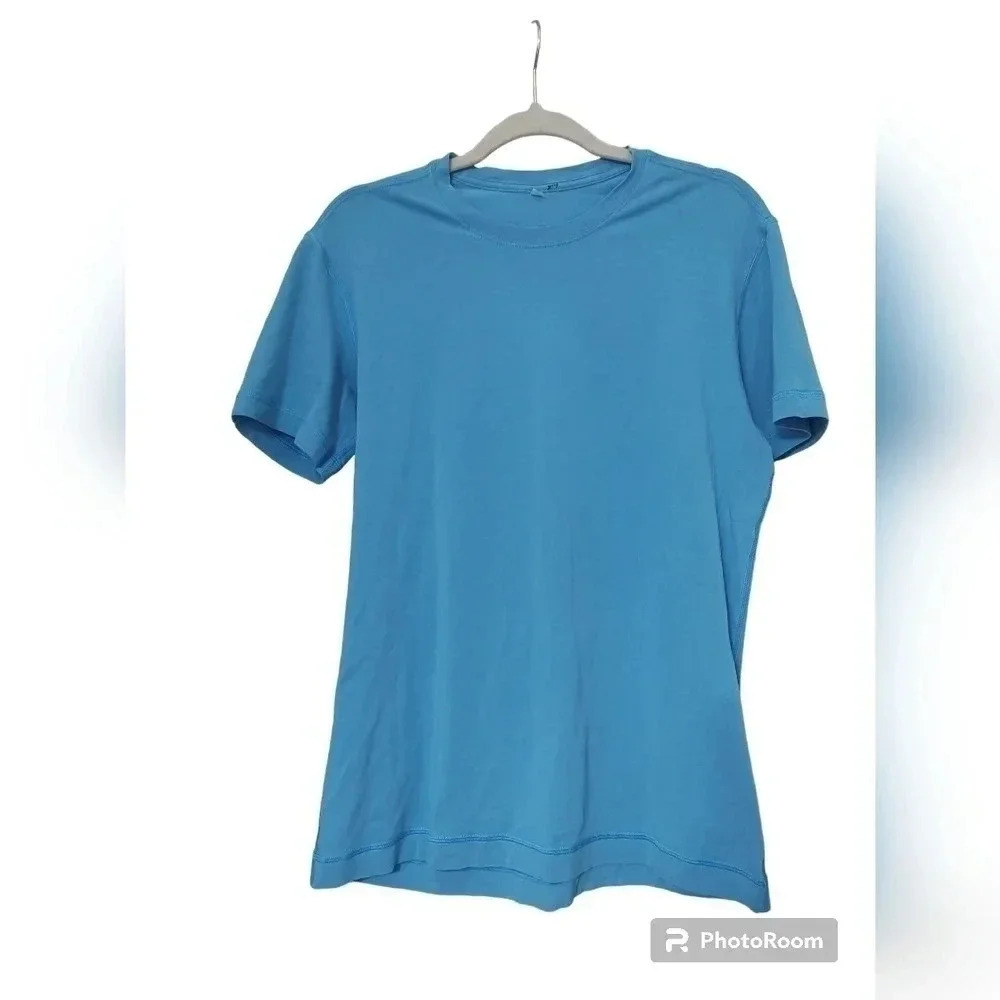 Lululemon Men's Medium Basic Short Sleeve Crew Ne… - image 1